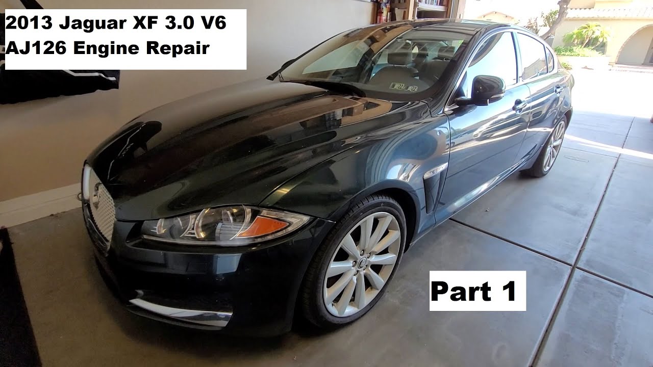 Ремонт двигателя Jaguar Land Rover 3.0L V6 AJ126 ЧАСТЬ 1 из 4