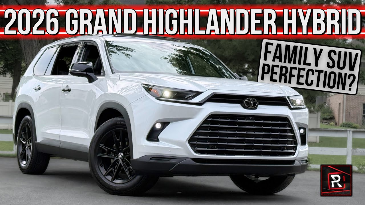 Sensibly Efficient Family SUV! | 2026 Toyota Grand Highlander Nightshade Hybrid | Detailed Review