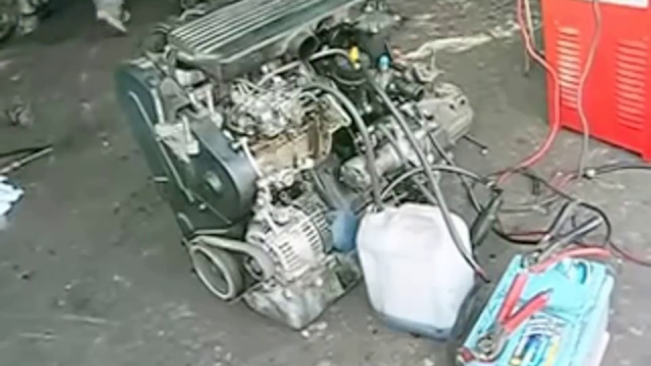 demarrer un moteur hors de la voiture  avec explication en francais   Mr  Idir