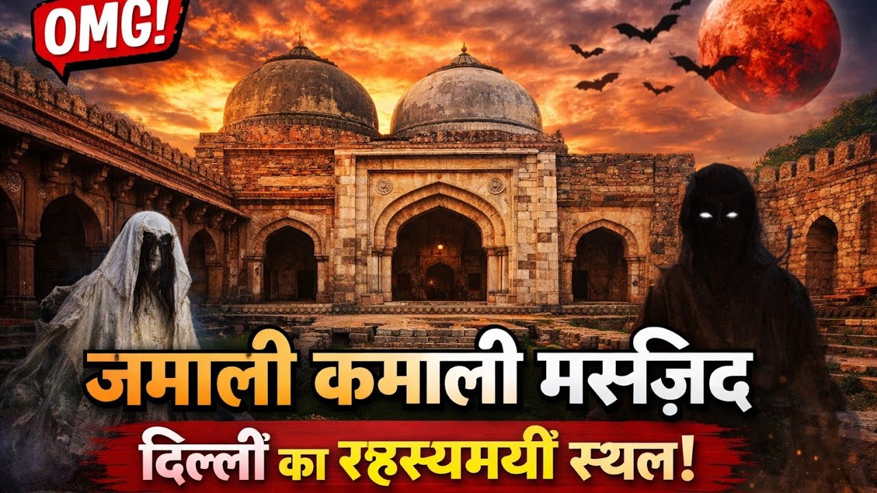 जमाली कमाली मस्जिद का रहस्य | Jamali Kamali Masjid Delhi History l Gulfam saifi #gulfansaifivlog