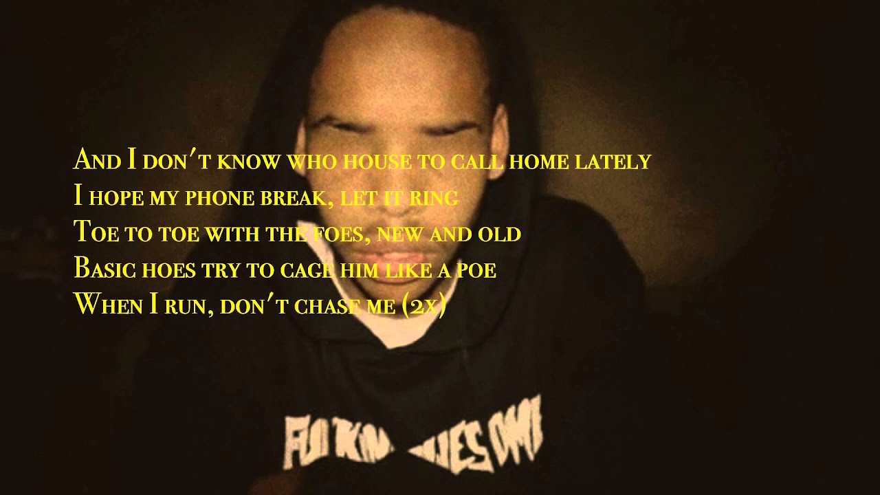 Earl Sweatshirt- Faucet (Lyrics)