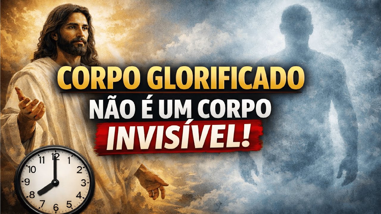 Corpo Glorificado Não é um Corpo Invisível!