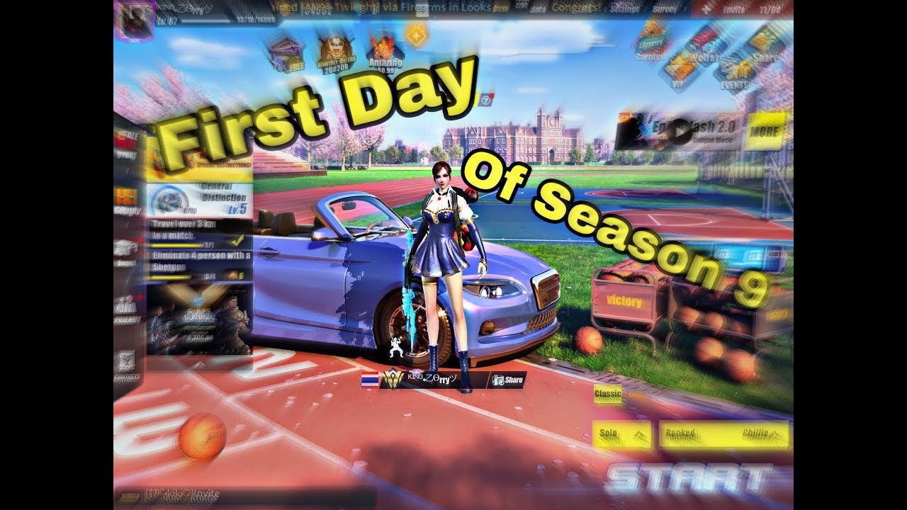 First Day Of Season 9 / Rules Of Survival / Ep 9