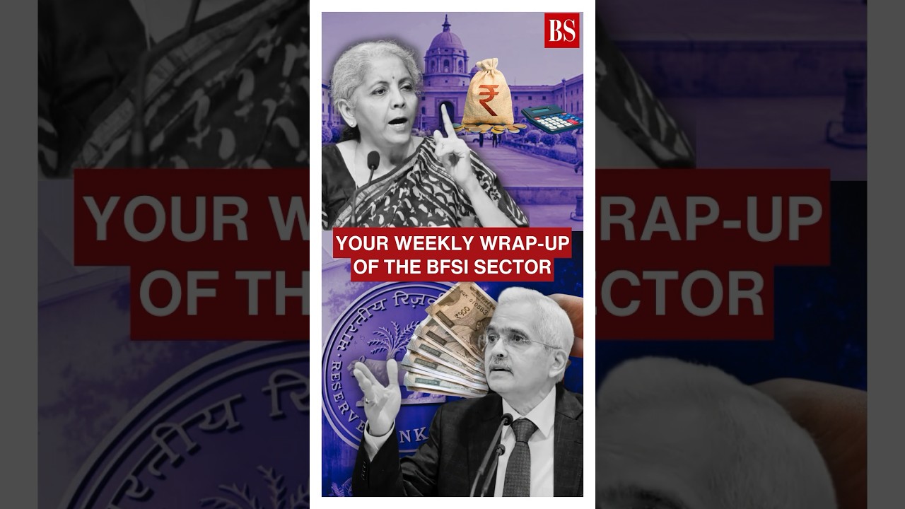 Your weekly wrap-up of the BFSI sector | #bfsi #news