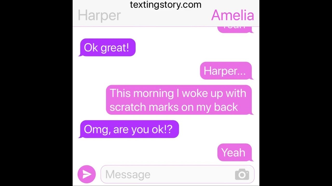 Sleepover (scary text story)