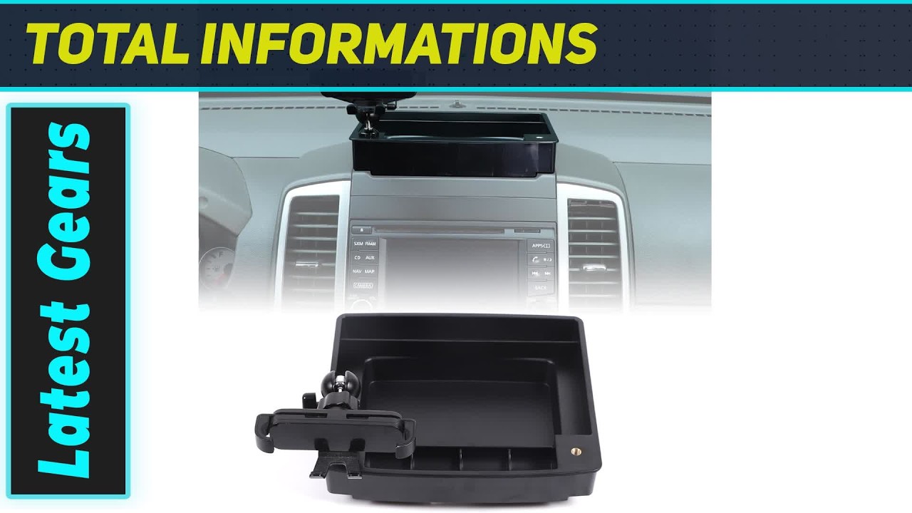 Nissan Frontier Dashboard Storage Tray: Essential Phone Holder & Storage Upgrade