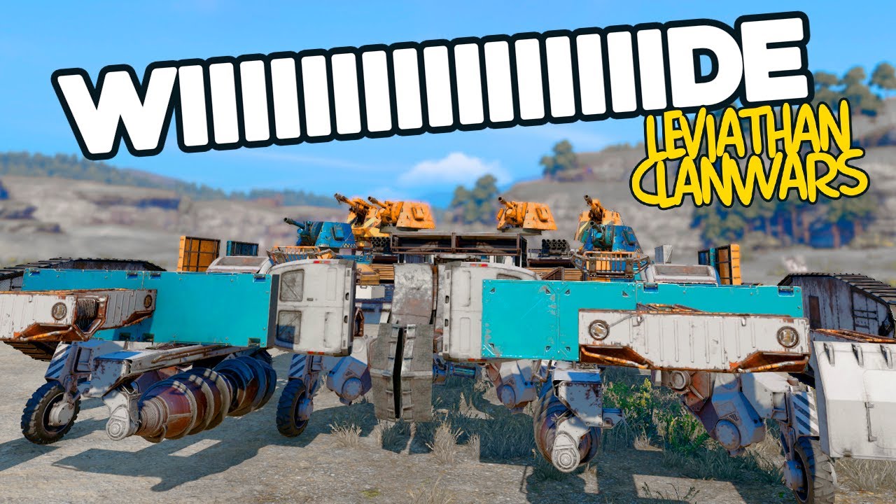The BIGGEST Leviathan Possible For Clan Wars!? - Crossout Clan Wars Leviathan Week #2