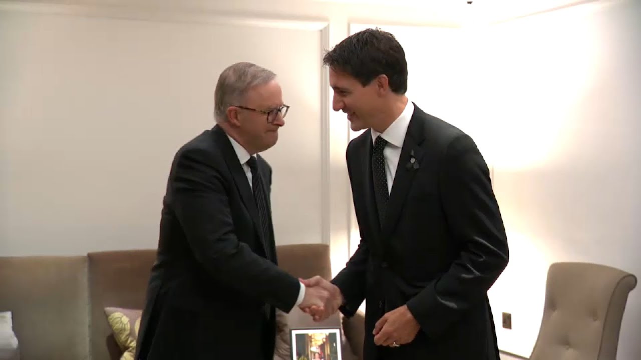 PM Justin Trudeau meets with Australian PM Anthony Albanese in London – September 18, 2022