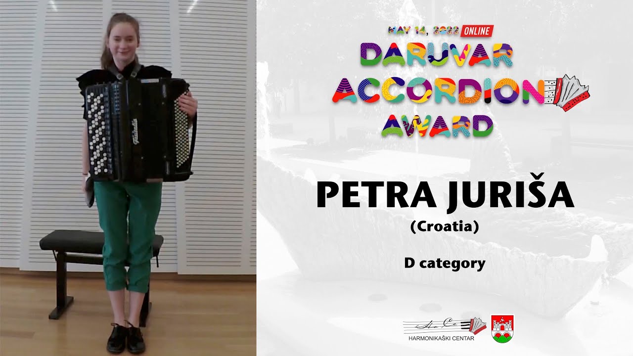 PETRA JURIŠA (Category D) Daruvar Accordion Award 2022