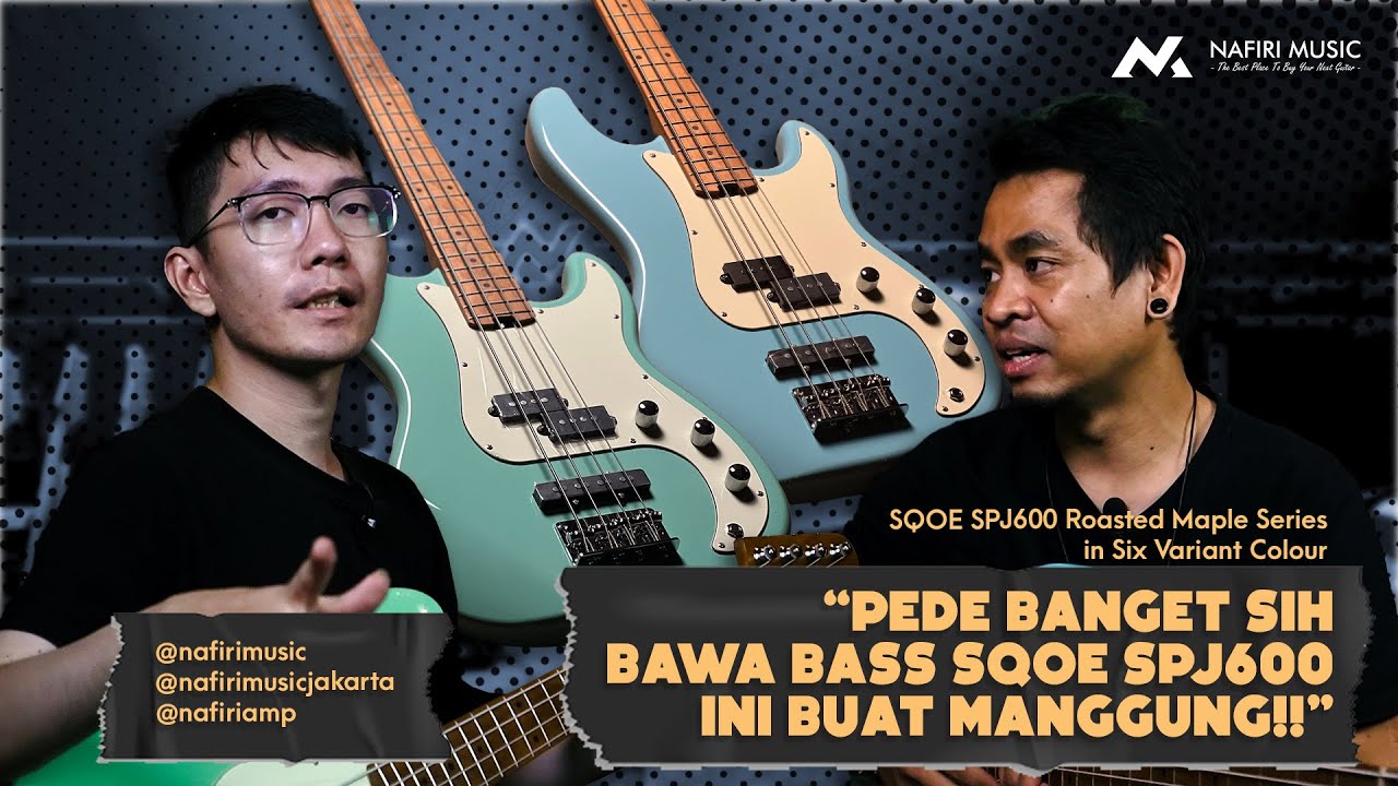 Hari Gini Masih Takut Rugi?! Pemula Aja Bisa Jadi Bassist Handal Karena Pake SQOE SPJ600