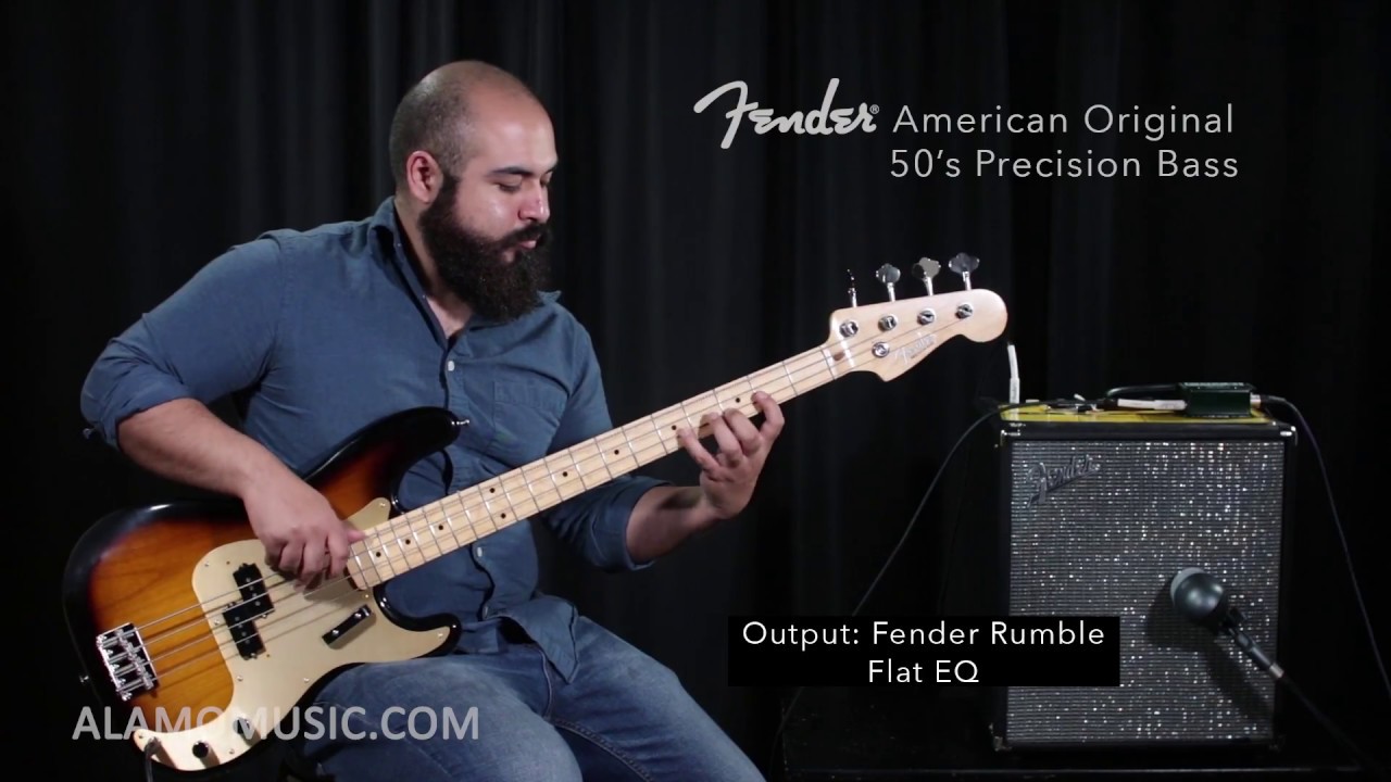 Fender American Original 50s Precision Bass — это именно тот бас, который вы ищете