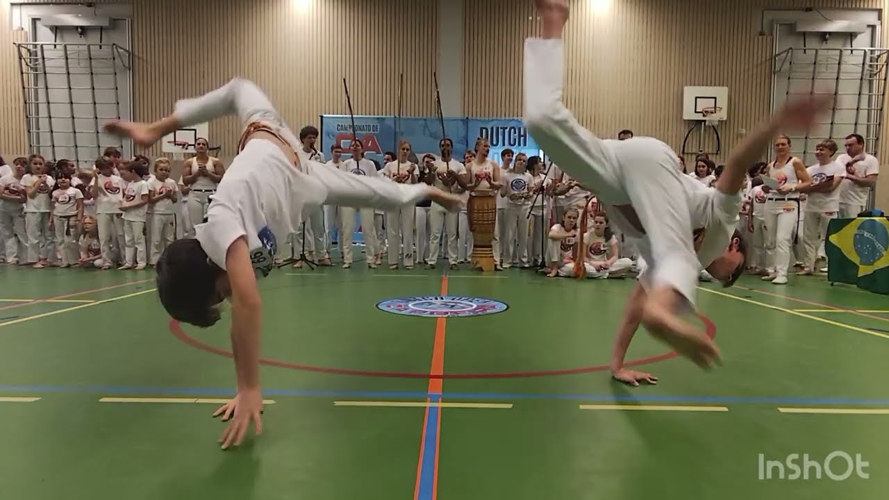 Capoeira Dutch Open 2026 - Corda Laranja clara Juvenil