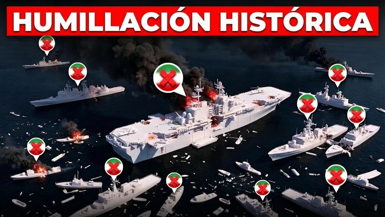 Irán desafió a la Marina de EE. UU. y perdió toda su flota en solo 48 horas