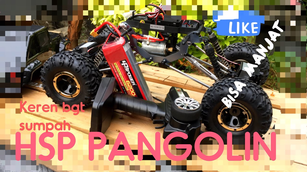 HSP PANGOLIN RC CLIMBING Mobil Pemanjat Tebing Terbaik~ Jakarta Hobby