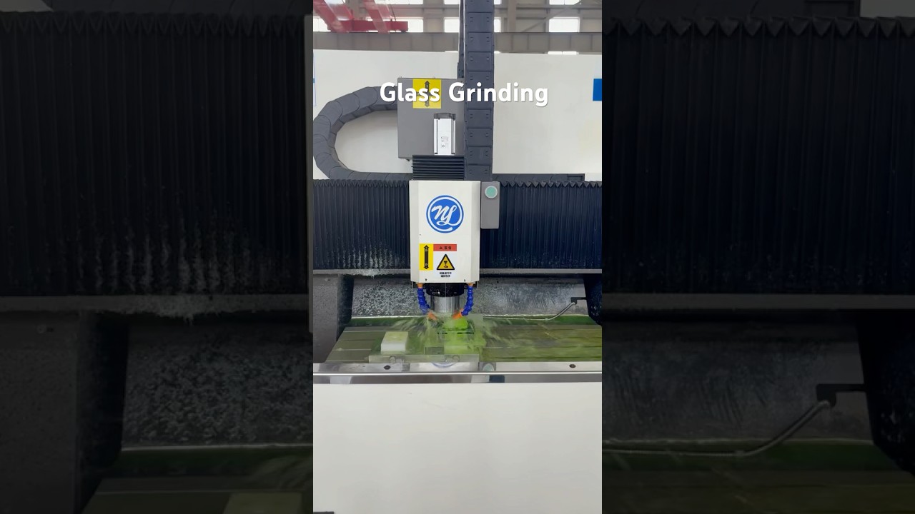 Glass Cutting Machine #glassgrinding