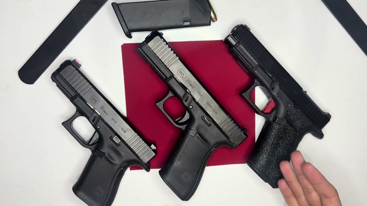 Glock 20 10mm tanıtım ve #Glock Ailesi #10mm #9mm #glock47 #glock19 #glock20 #glock34 #hobiatislari 