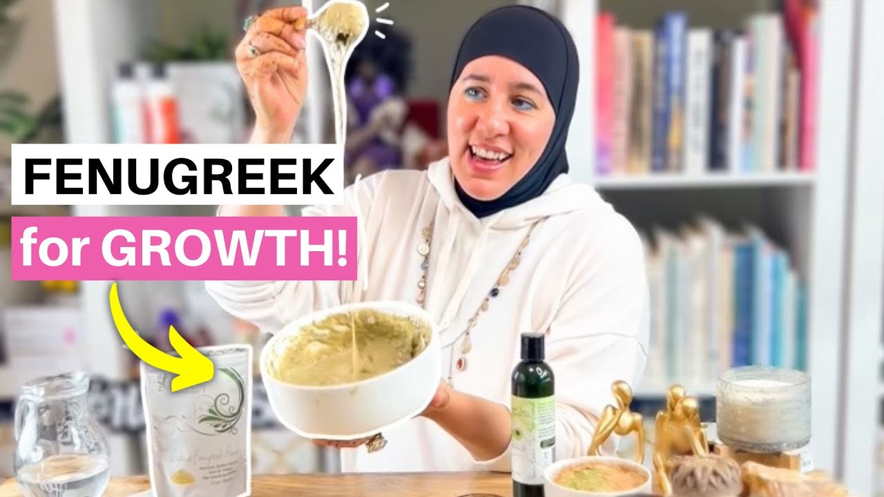Fenugreek DIY Hair Mask for Growth and Moisture