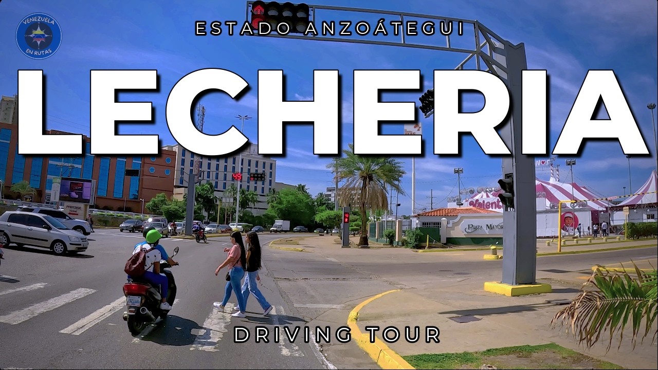 LECHERIA AL VOLANTE: Descubre su Modernidad y Belleza. | DRIVING TOUR | VENEZUELA 🇻🇪 | 4K