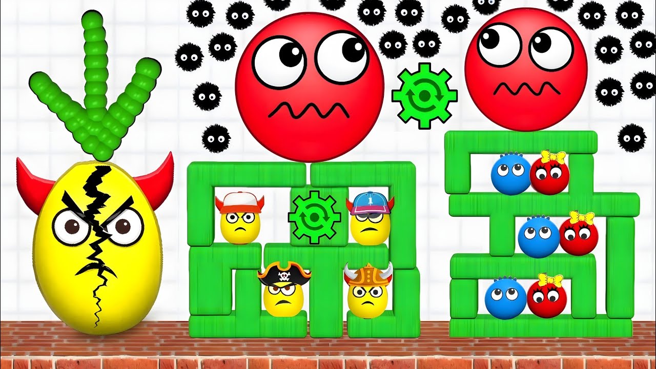 😂 3×3 Games Challenges / Hide Ball 🆚 Draw to Smash 🆚 Ball Run 2048 Gameplay part 43