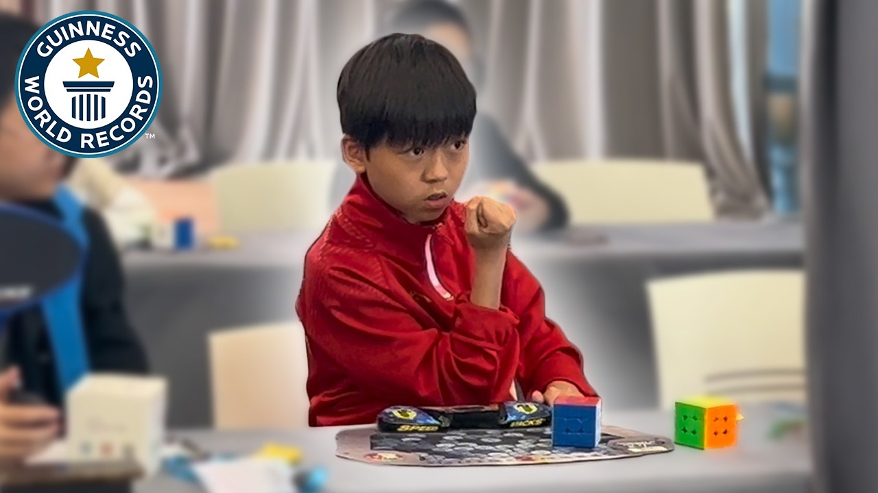 Fastest Average Cube Solve Record SMASHED - Guinness World Records