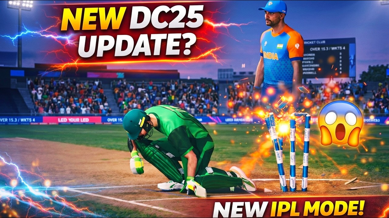 DC 25 MEGA UPDATE 😱 IPL Mode + Quick Match Finally Coming!