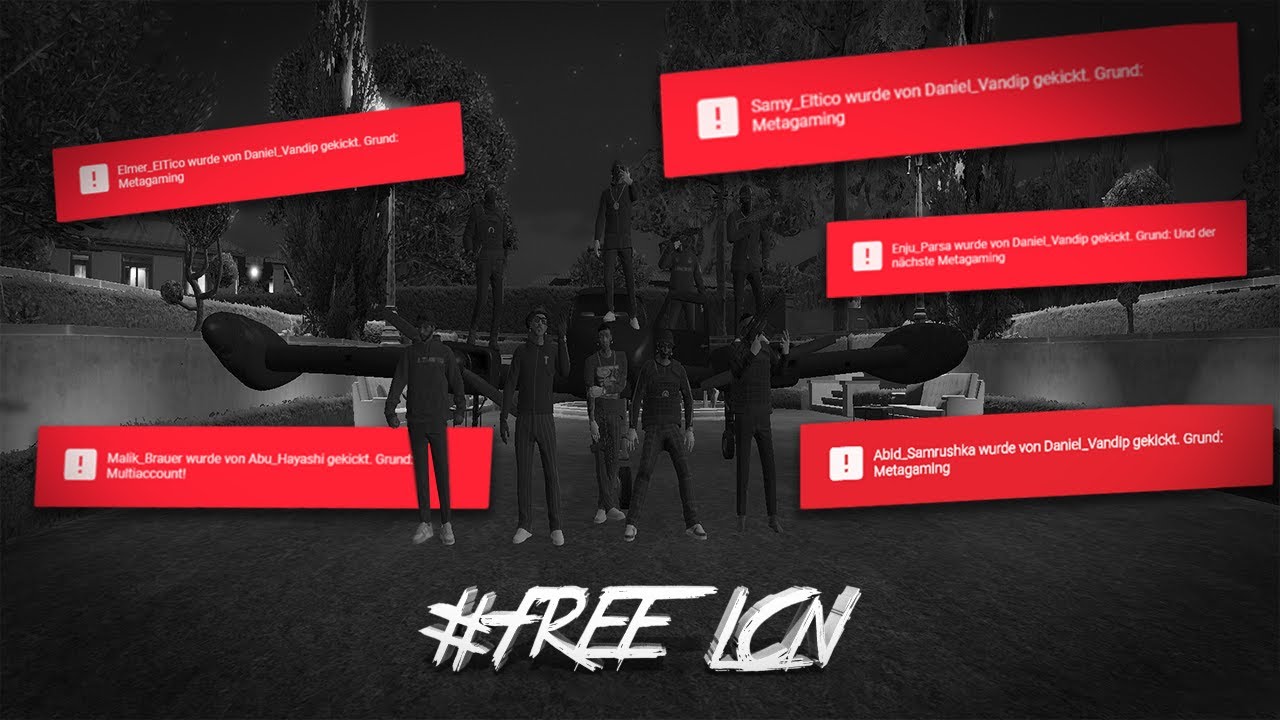 [Sibaui RP] Free An Alle Brüder 🚬 #FreeLCN | Amo Gotti