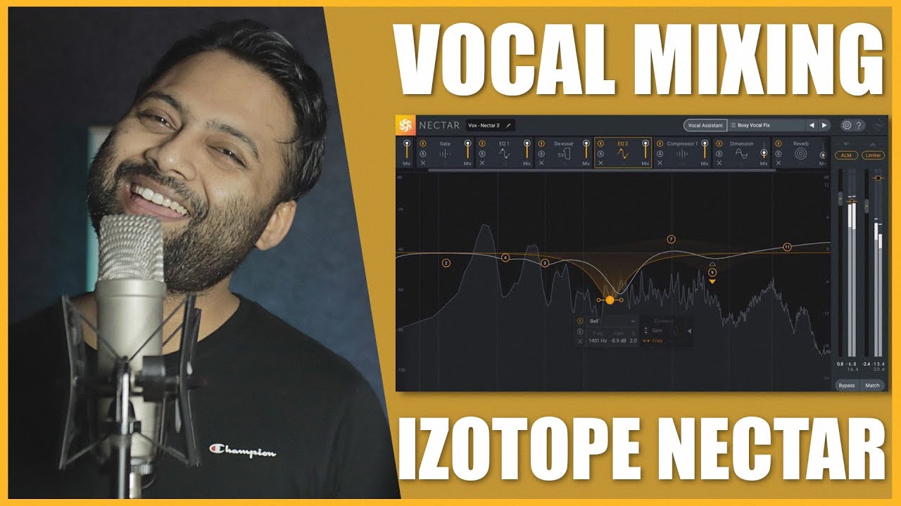 Easy Vocal Mixing With Izotope Nectar 3