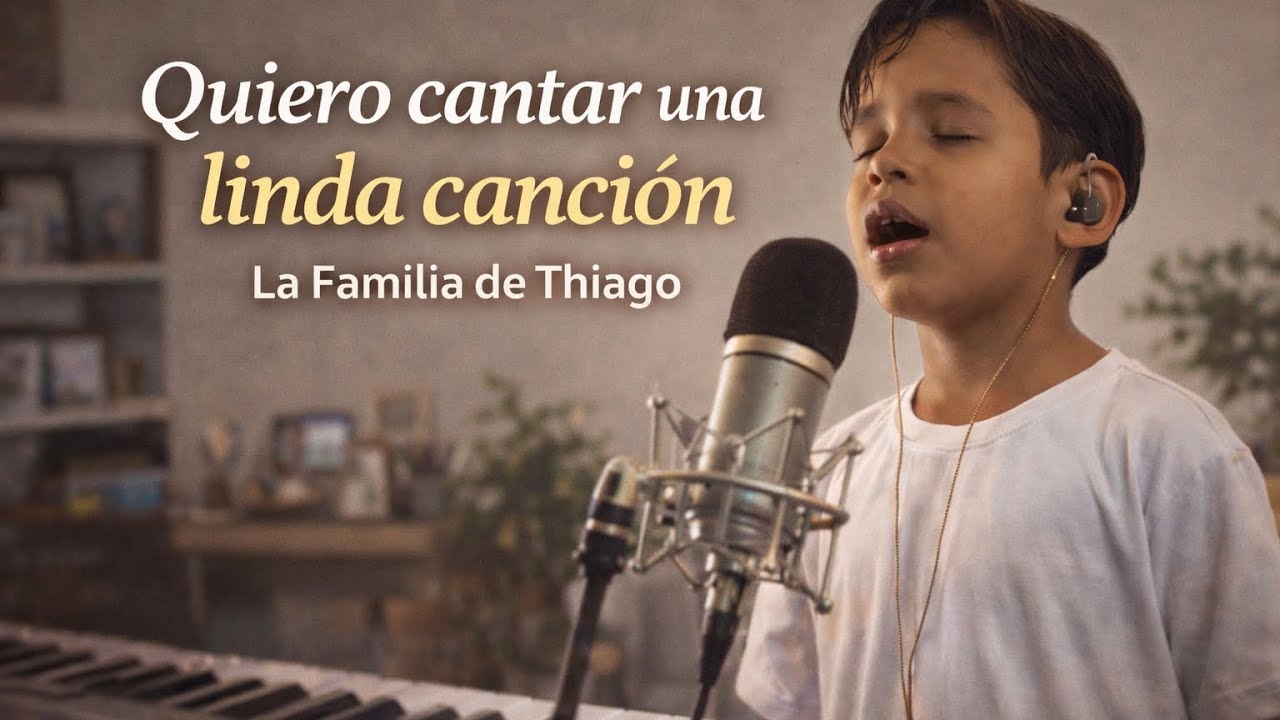 QUIERO CANTAR UNA LINDA CANCIÓN-Cover Thiago