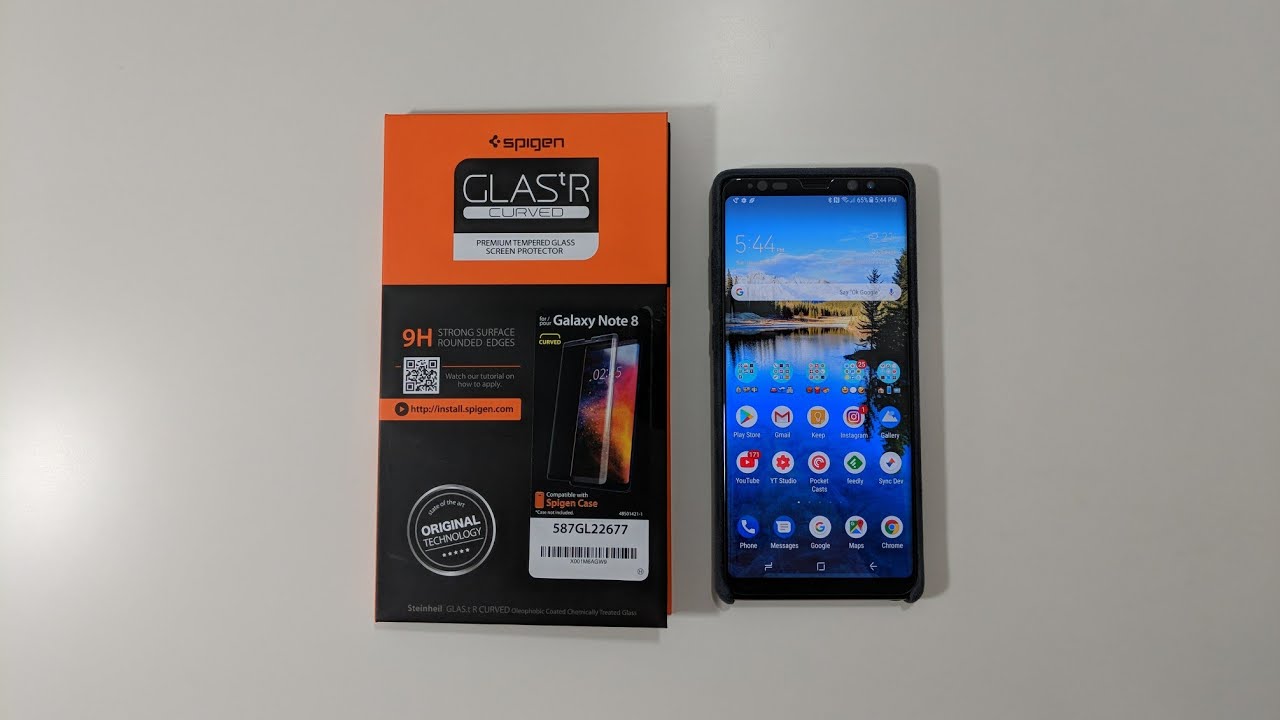 One BIG FLAW! | Note 8 Spigen GLAStR Glass Screen Protector!