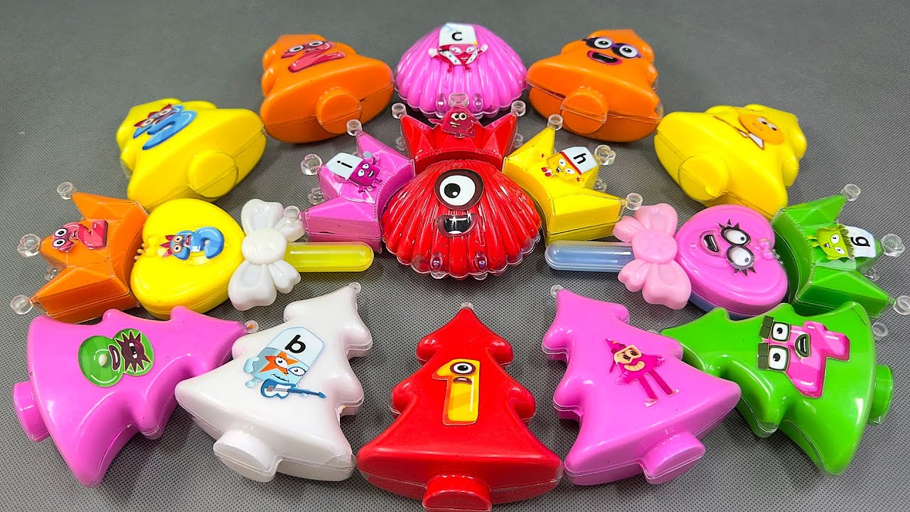 Satisfying ASMR! Counting & Popping ALL Numberblocks Surprise Eggs!