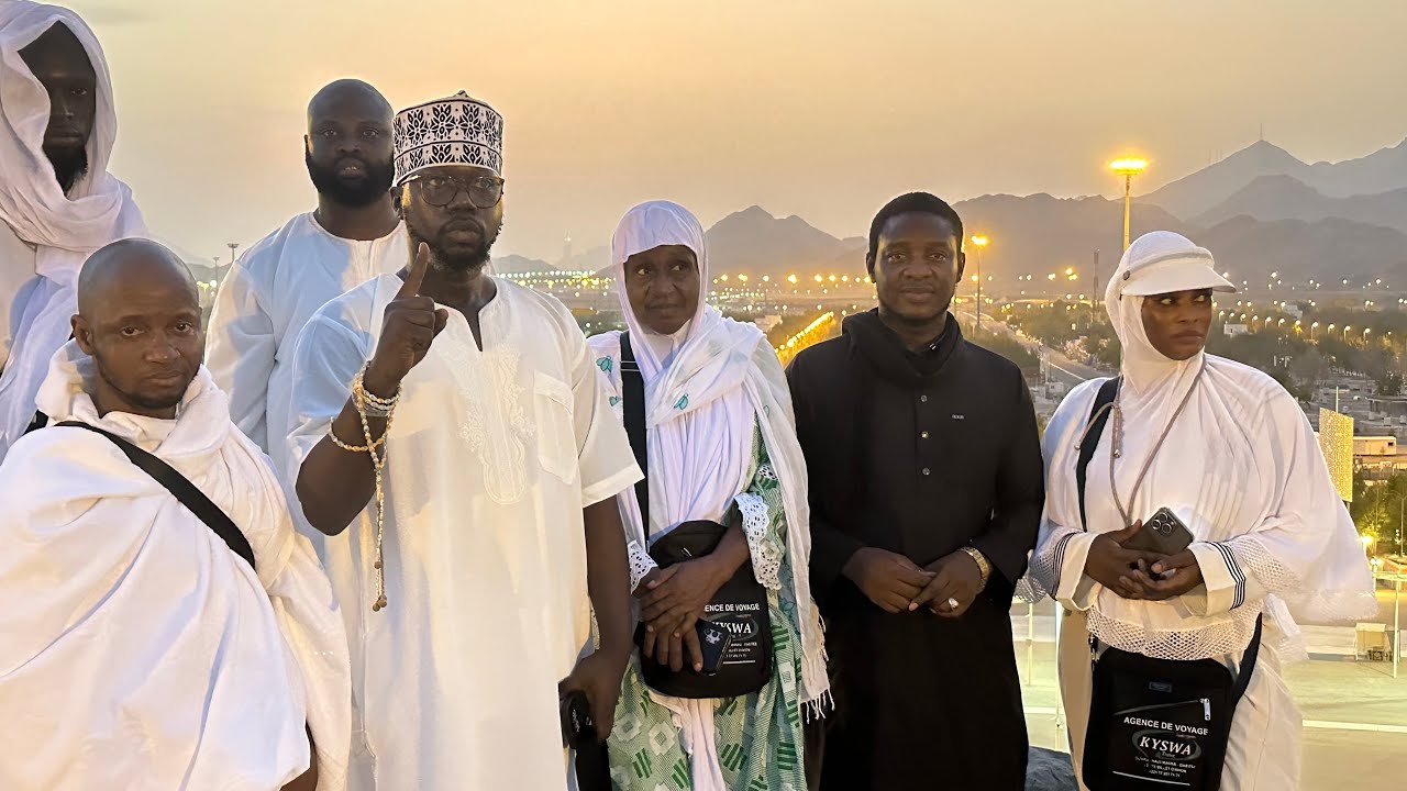 La montagne de Arafat avec les pèlerins de kyswa travel