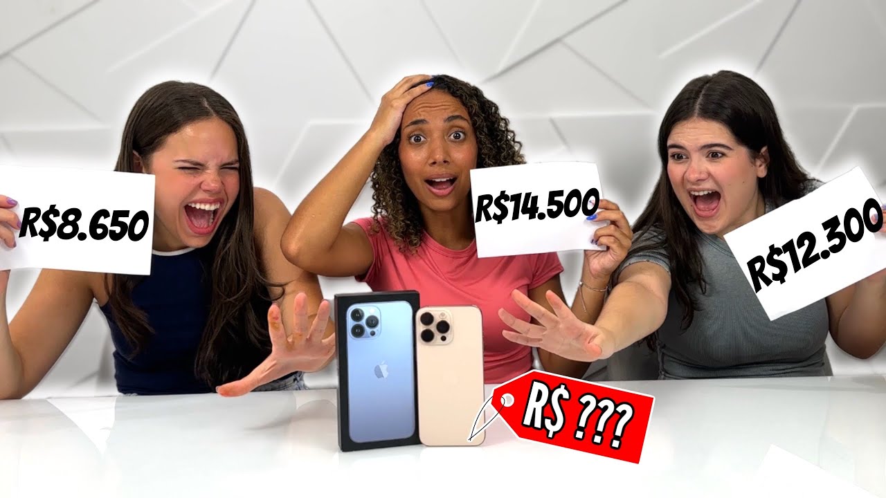 QUEM ACERTAR O PREÇO GANHA!! ELA ERROU TUDO😂