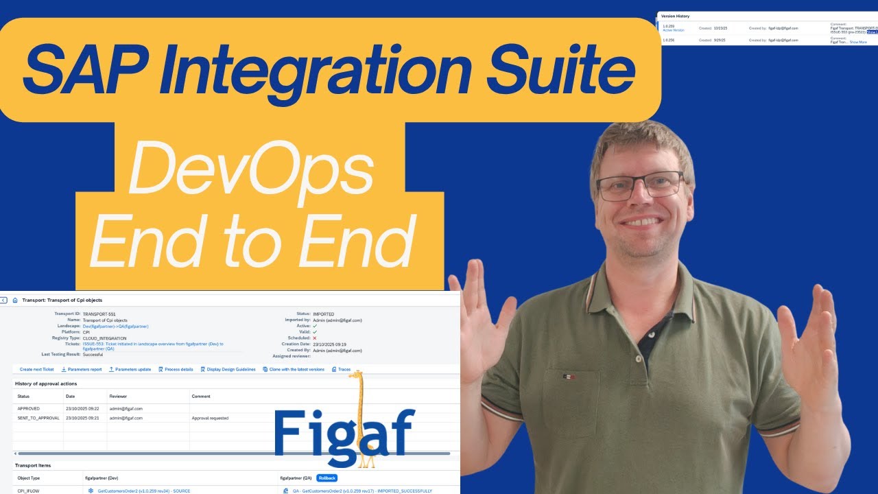 Интеграционный пакет SAP DevOps от начала до конца с Figaf