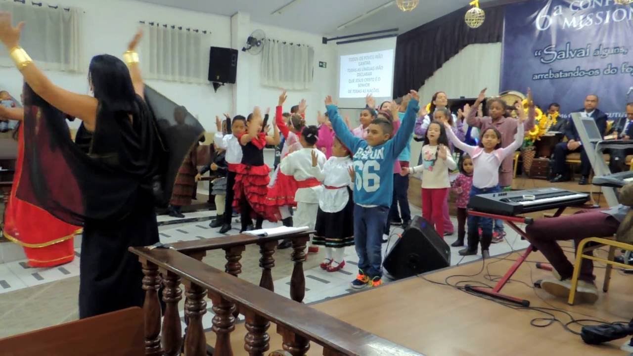 Todos os povos irão cantar - Dep. Infantil AD Bragantina