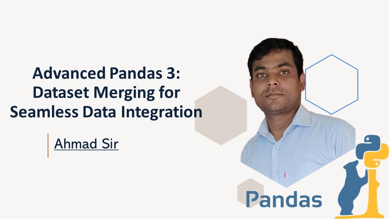 Lecture-35- Advance Pandas Datasets Merging# Python # Data Science Data Analytics & Machine Learning