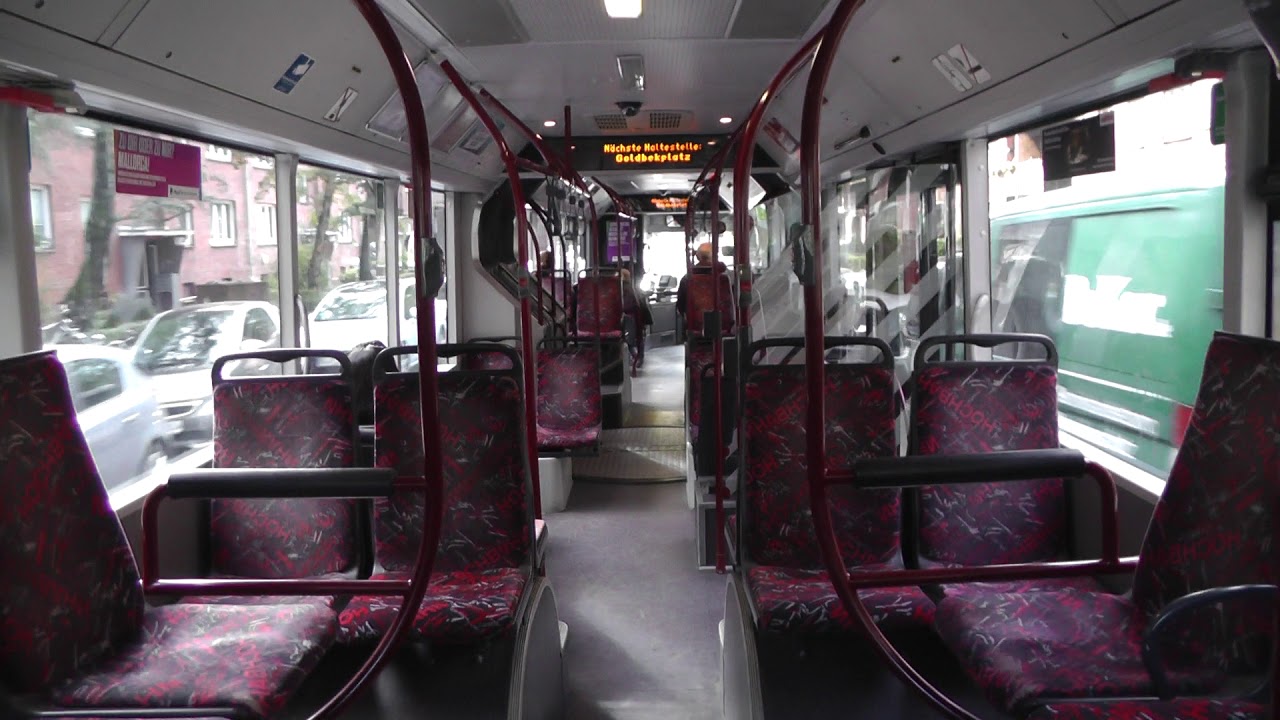 Hamburg: Mitfahrt im Wagen 7418 auf der Linie 6