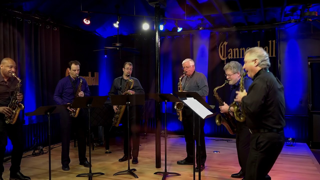 Sicilienne by Gabriel Fauré for Sax Sextet  - New Century Saxophone Quartet - Cannonball Saxophones
