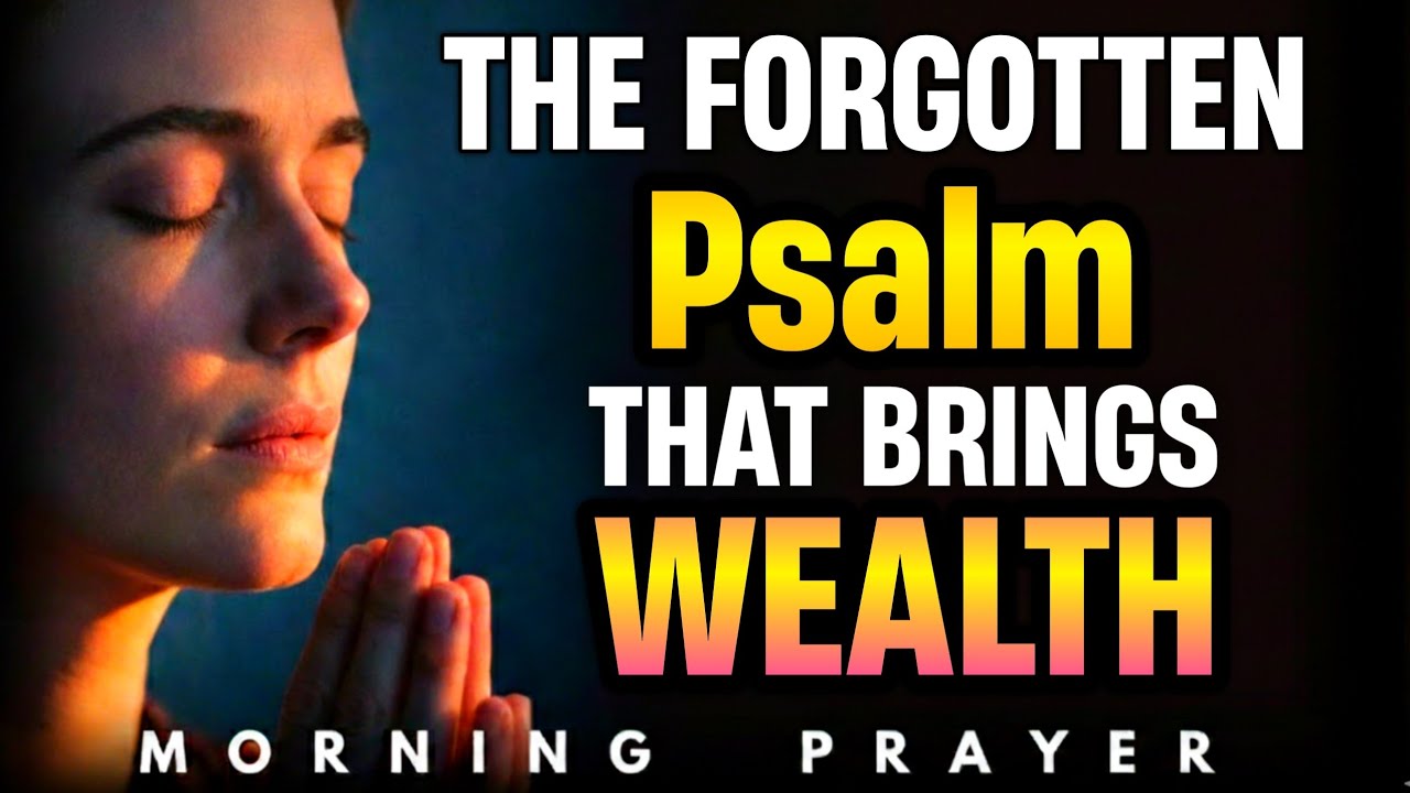 The Forgotten Psalm That Brings Wealth and Favor | Christian Prayer For Blessings 