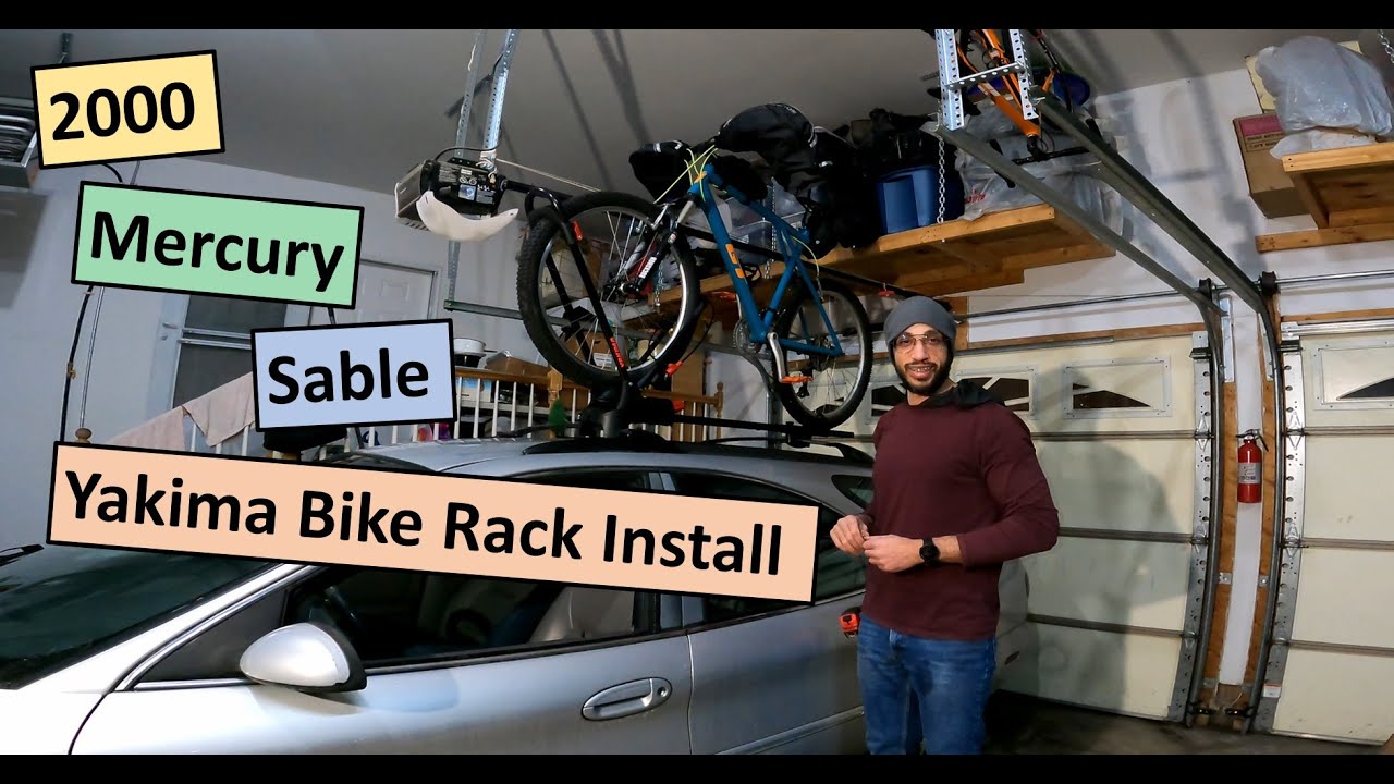 Yakima Bike Rack Install - 2000 Mercury Sable