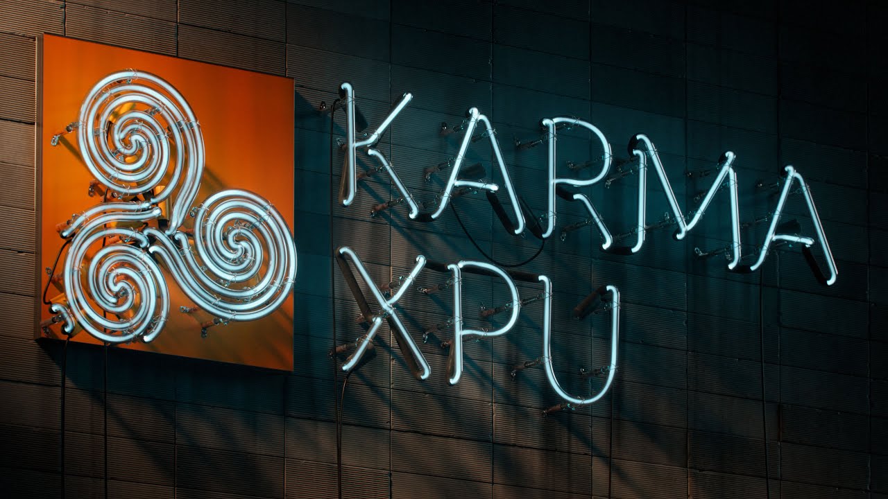 Neon sign in Houdini Karma XPU