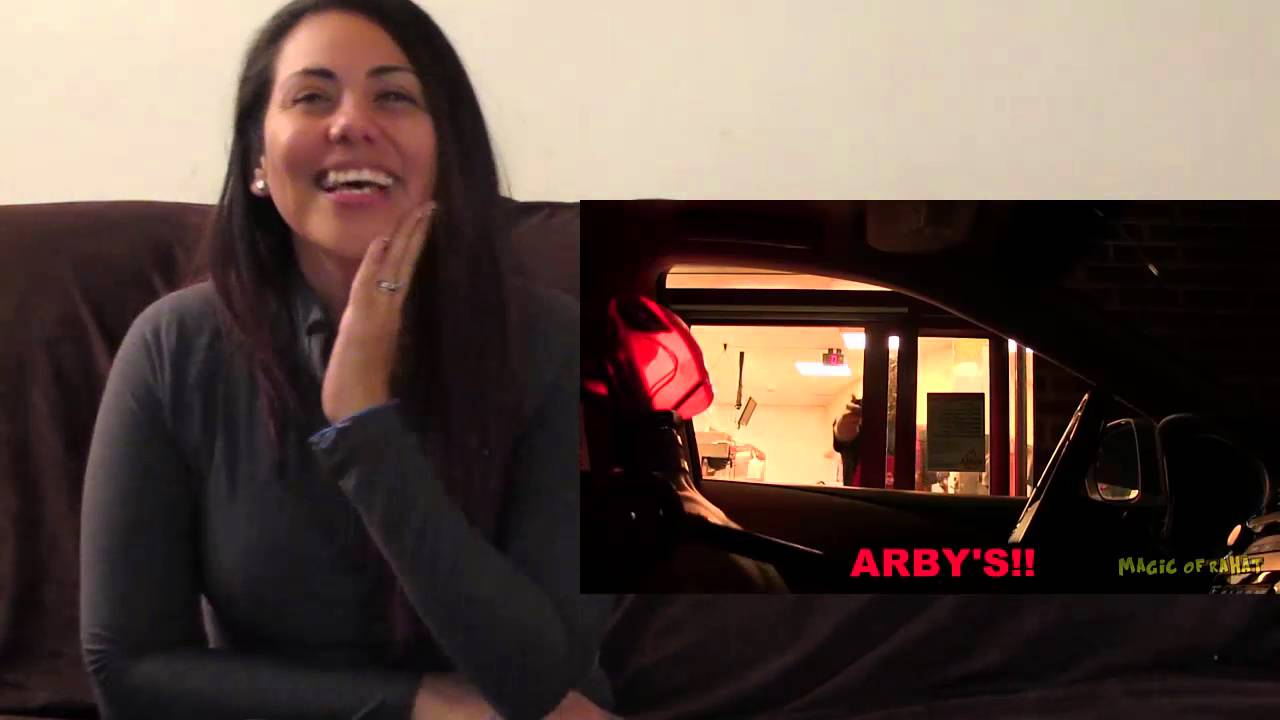 Drive Thru Robot Driver Prank Cynthia's Reaction Requested by subscriber Funny