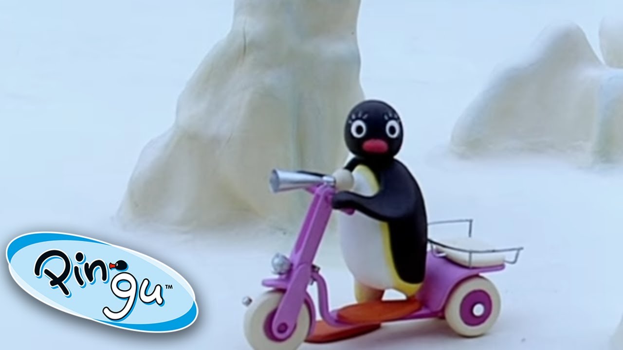 Pingu And His New Scooter!@Pingu - Official Channel  Cartoons For Kids