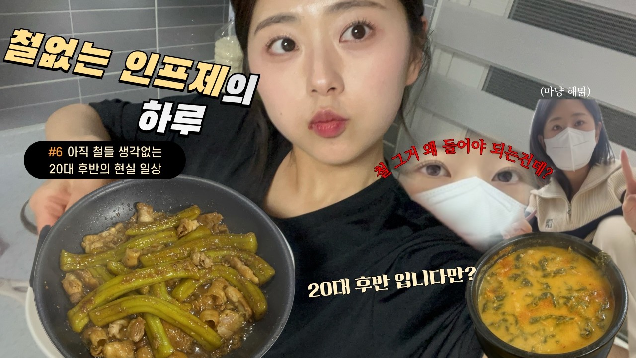 철없는 인프제의 하루 ㅣ 아직 철들 생각 없는 20대 후반의 현실 일상