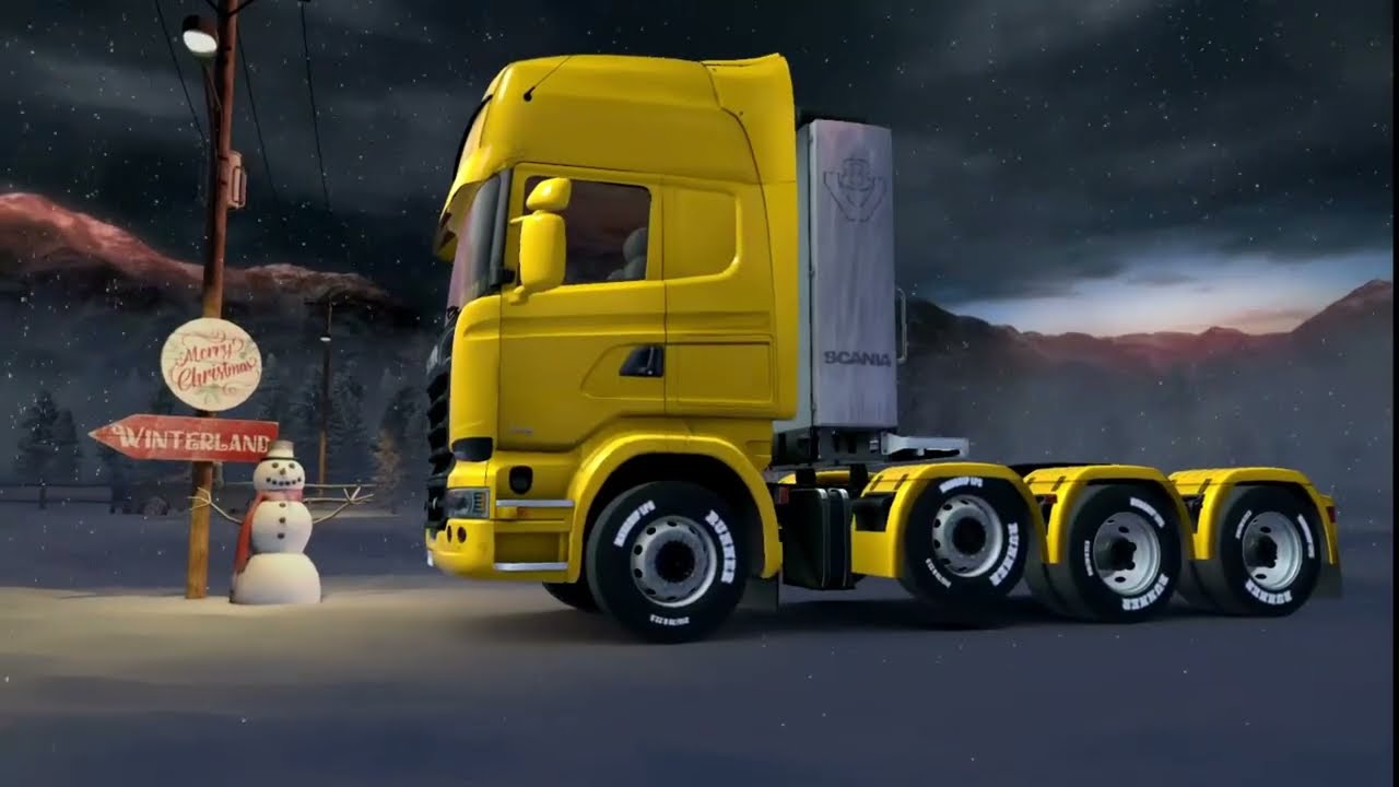 Euro Truck Simulator 2 1.57 - ETS2  1.57 Winterland #eurotrucksimulator2