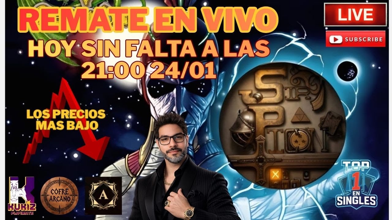 REMATE EN VIVO SIRPICON TCG