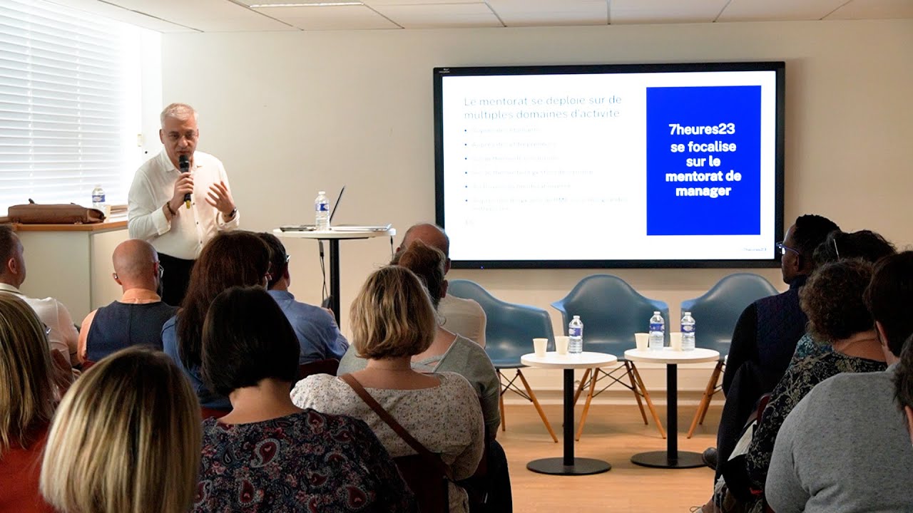 Conférence : « Le Mentorat de Manager by 7heures23 »