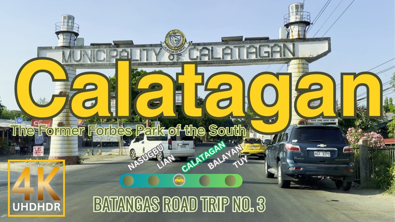 Batangas Road Trip No. 3 CALATAGAN | The Popular Beach Destination | CALABARZON | Philippines | 4K
