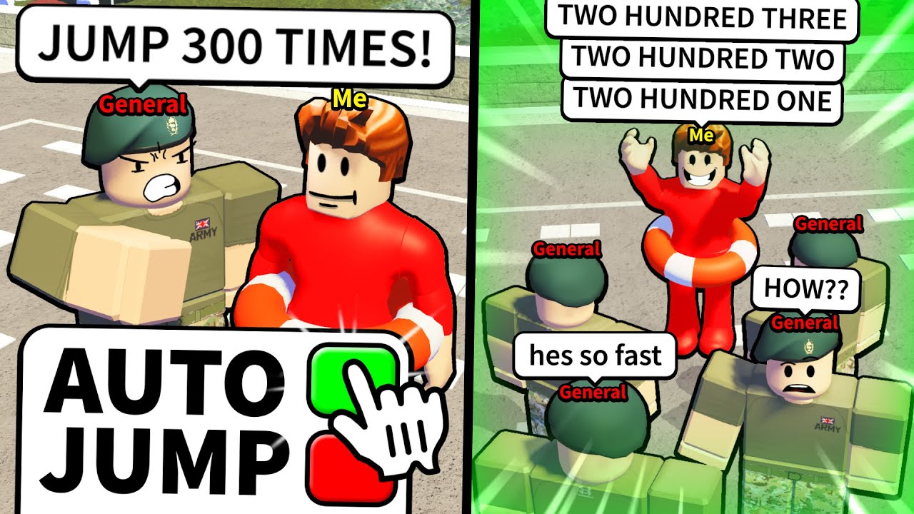 I automate Roblox army training..