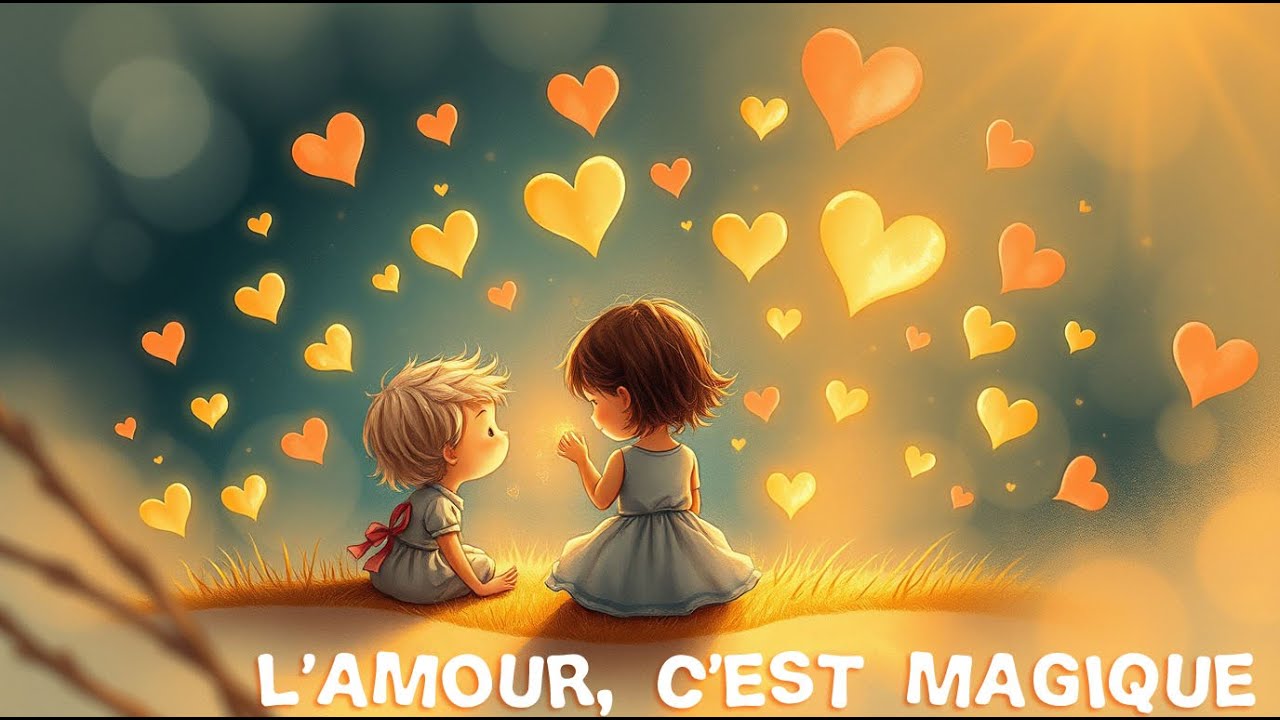 L'amour c'est magique – Chanson éducative pour enfants sur l'amour et la tendresse - comptine