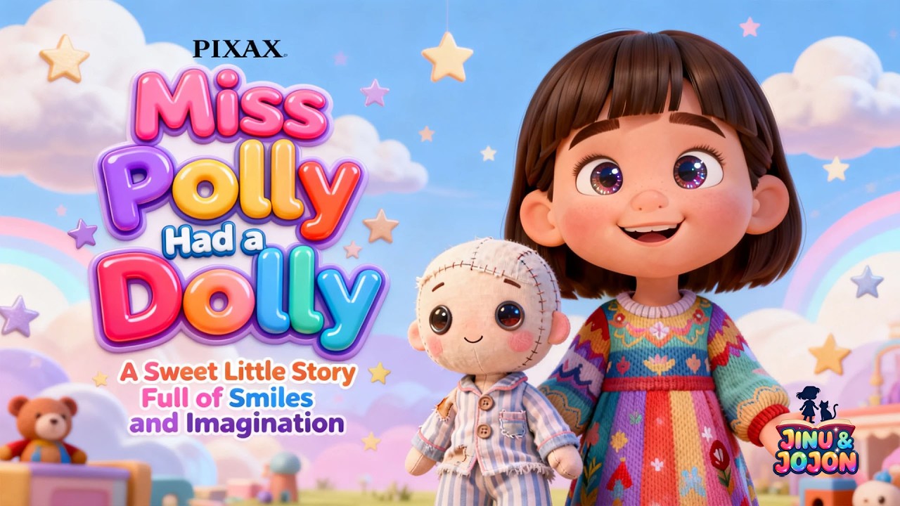 Miss Polly Had a Dolly – Classic Kids Song with Fun Animation | Nursery Rhymes